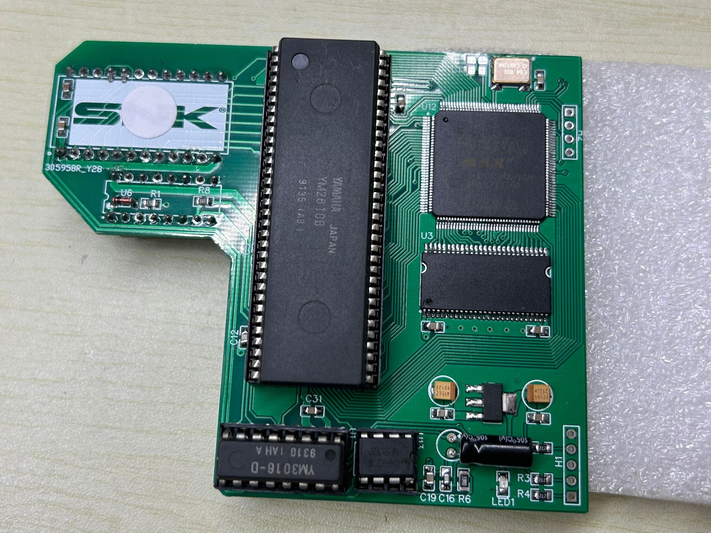 OPNB MegaMod - NeoGeo YM2610 Hardware VGM Player