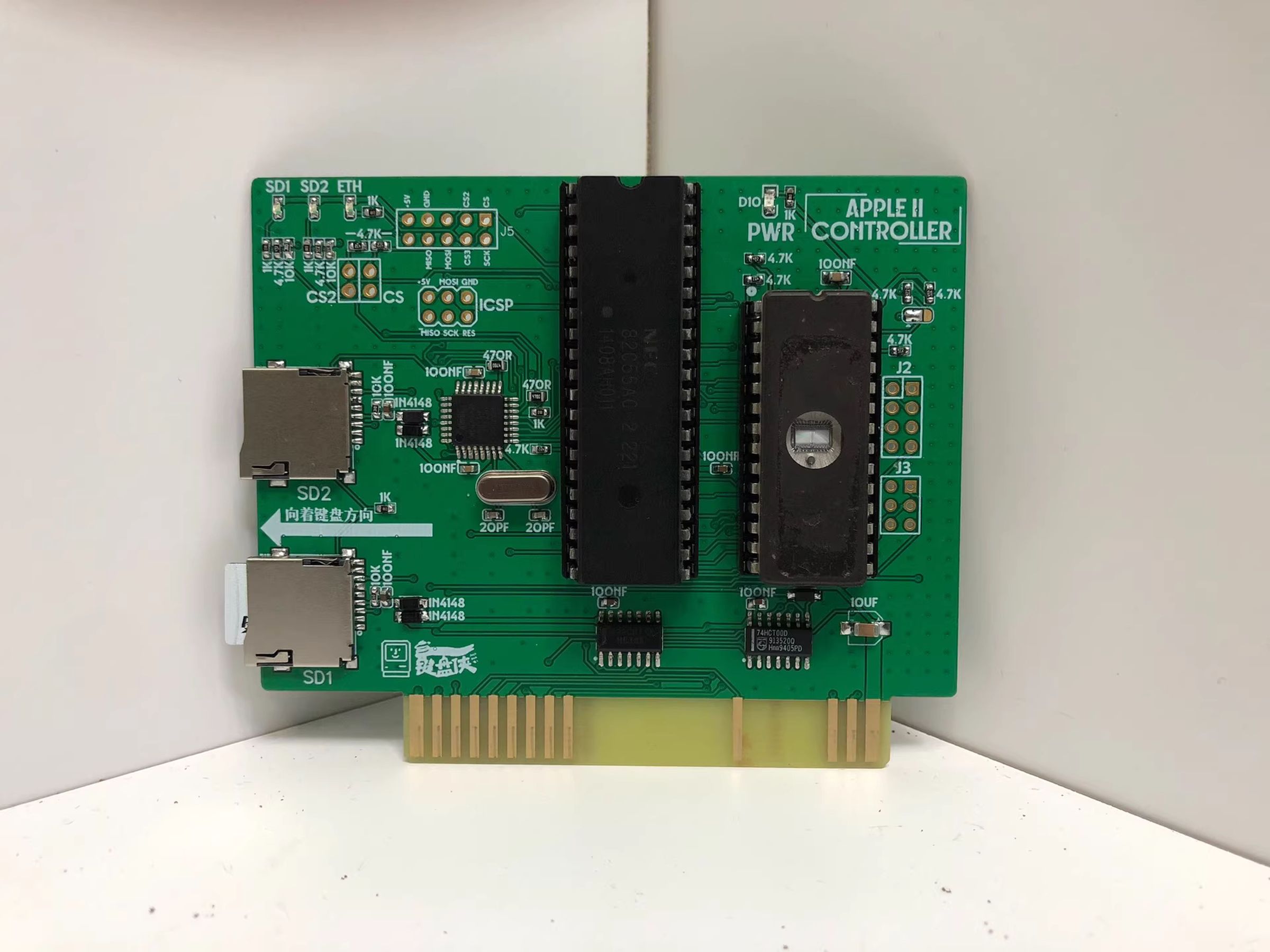 Apple II ProDOS Floppy Drive Emulator Card
