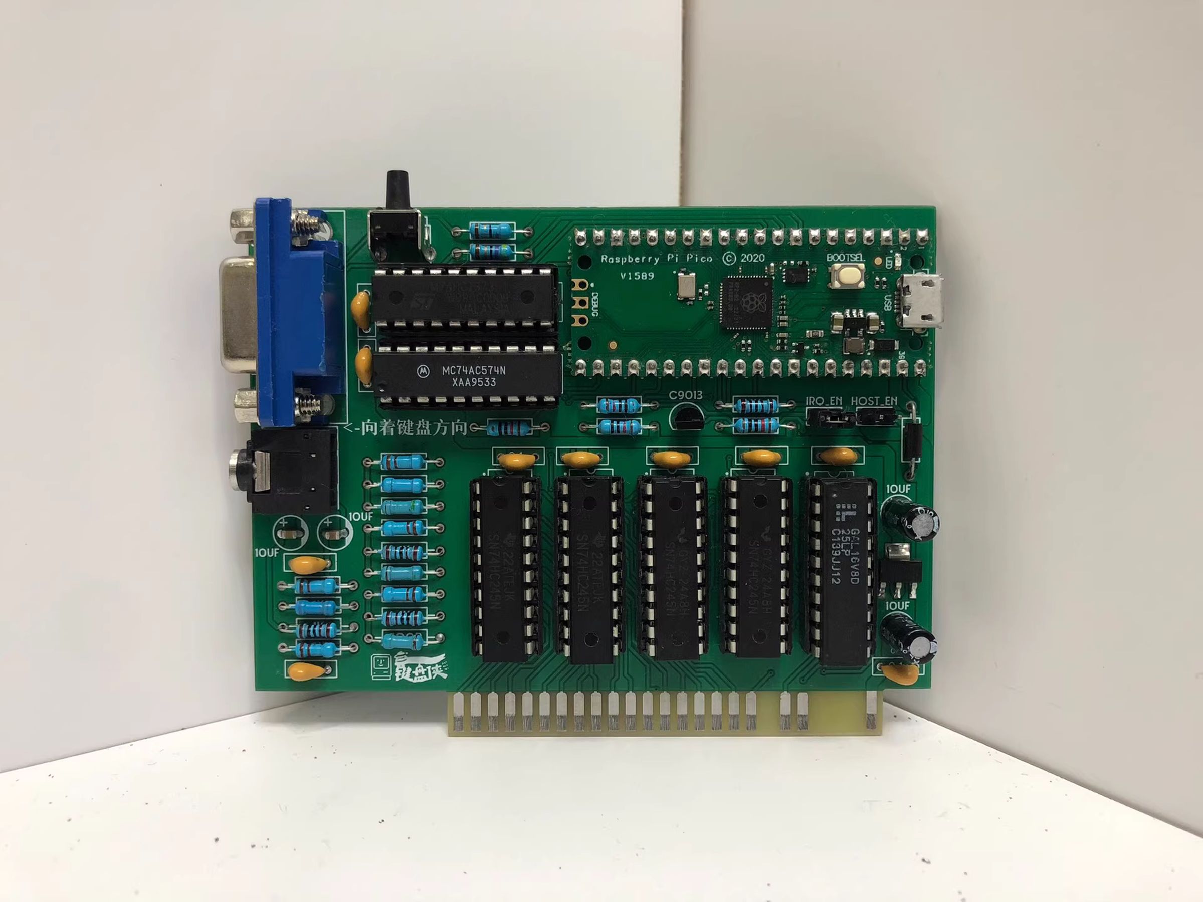 Apple II Mockingboard Sound + VGA 2-in-1 Card