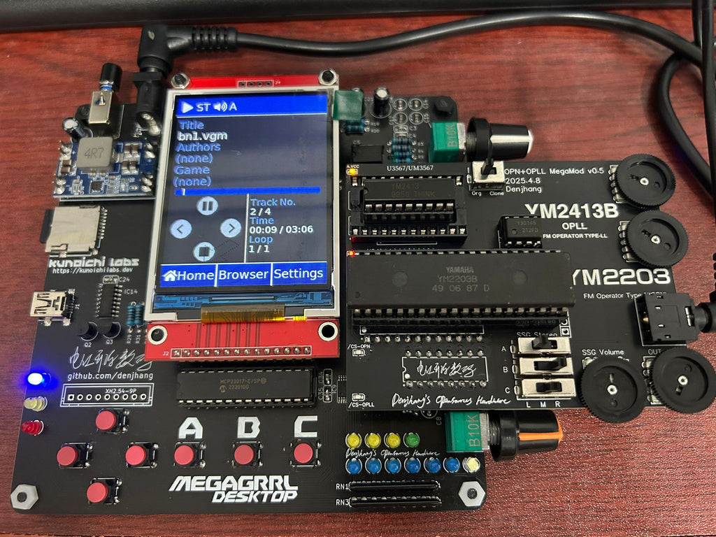 OPN+OPLL MegaMod - YM2203 & YM2413 Combo