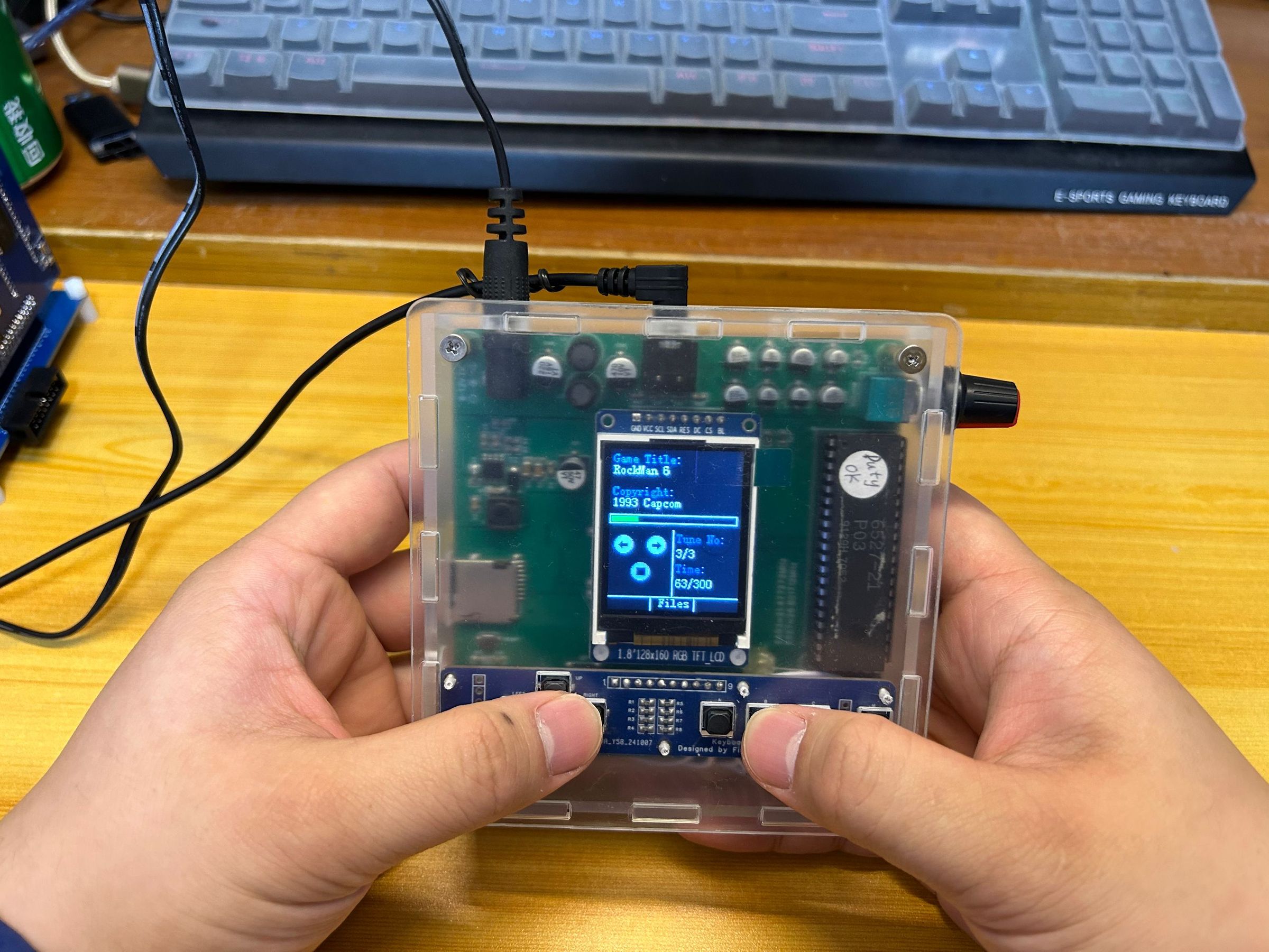 Fisher NES Music Box - 2A03 NSF/VGM Player