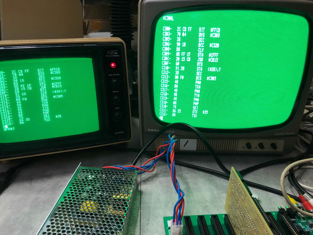 Apple II 80-Column Text Card – ENIG Gold Edition