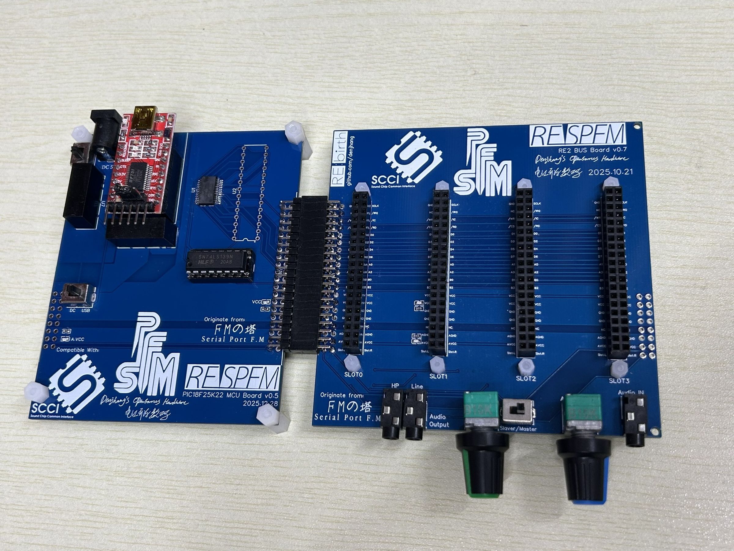 RE2-SAA1099 - Project RE:birth 2nd Sound Card