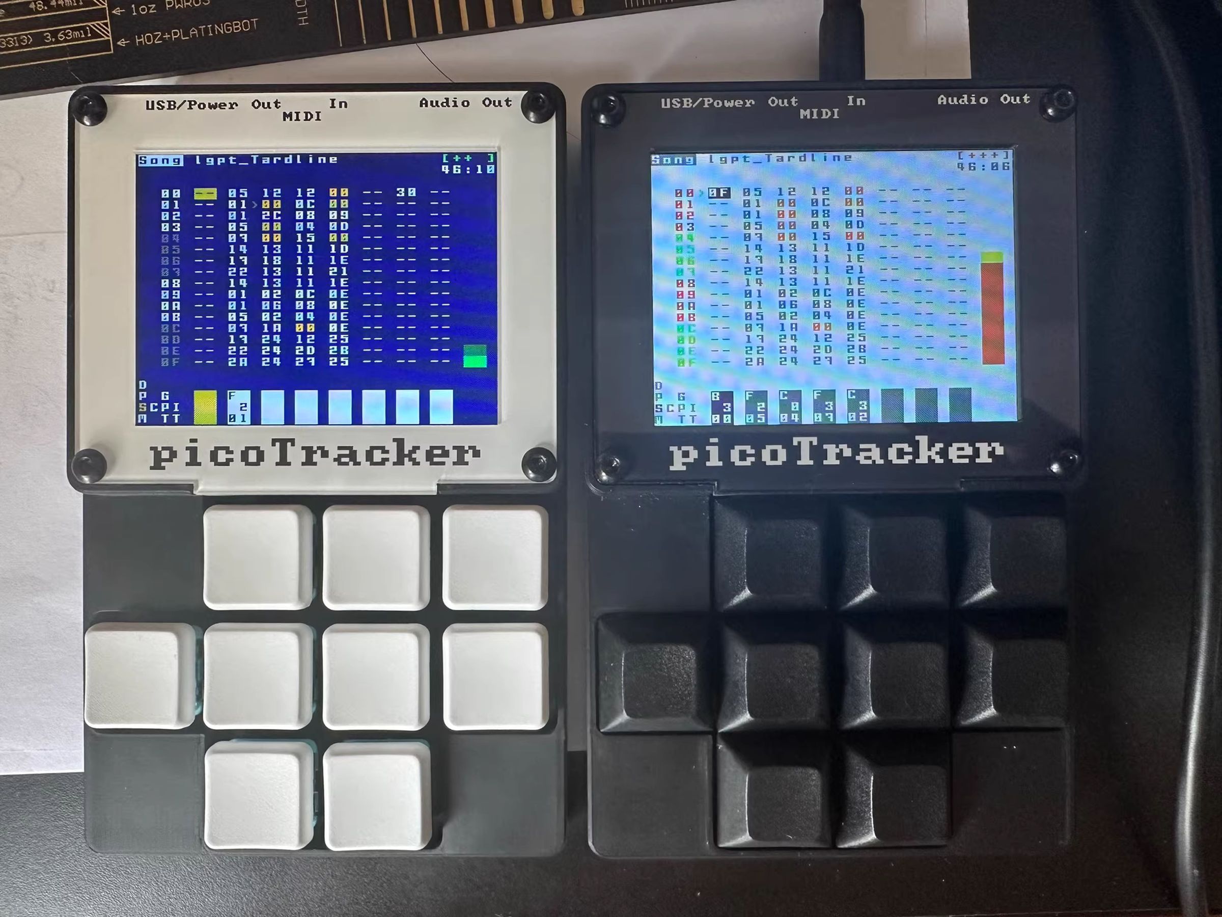 PicoTracker 2.1 - Palm-Sized Open Hardware Groovebox