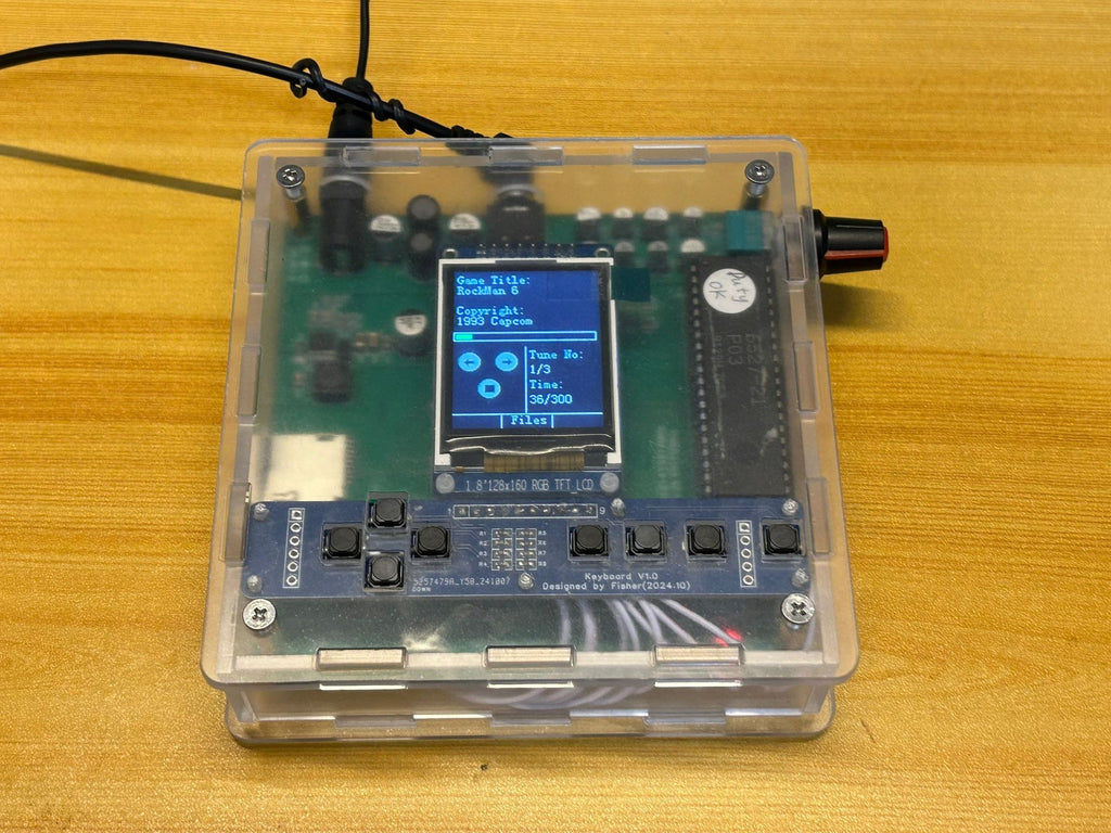 Fisher NES Music Box - 2A03 NSF/VGM Player