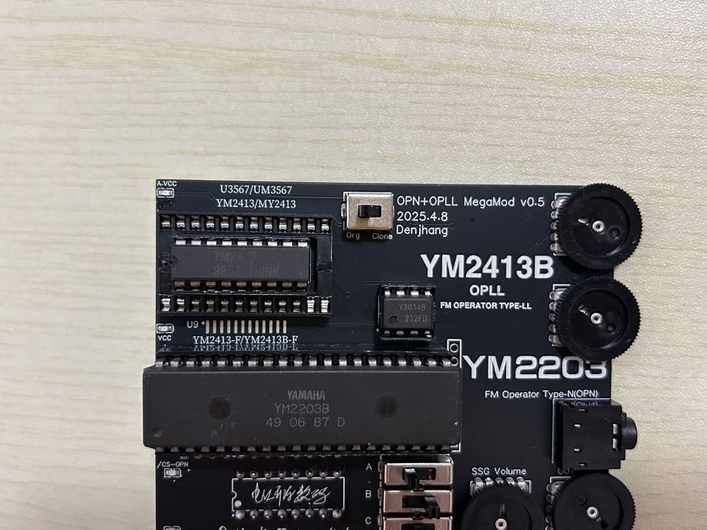 OPN+OPLL MegaMod - YM2203 & YM2413 Combo