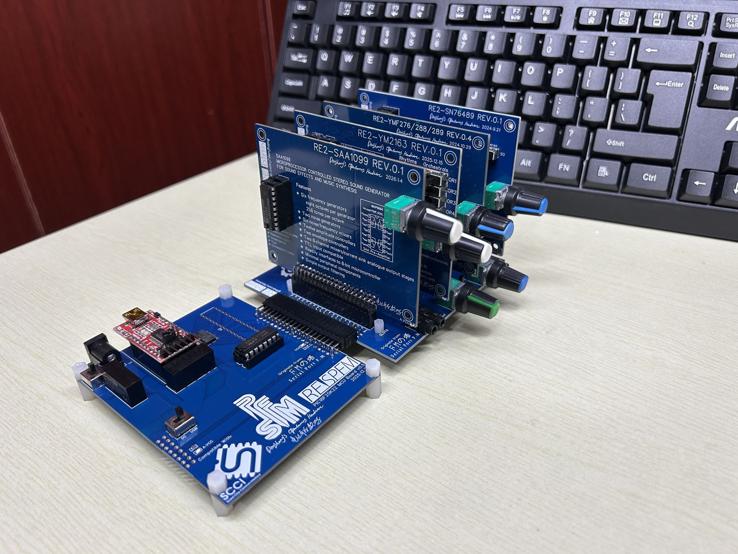 RE2-YM2163 - Project RE:birth 2nd Sound Card