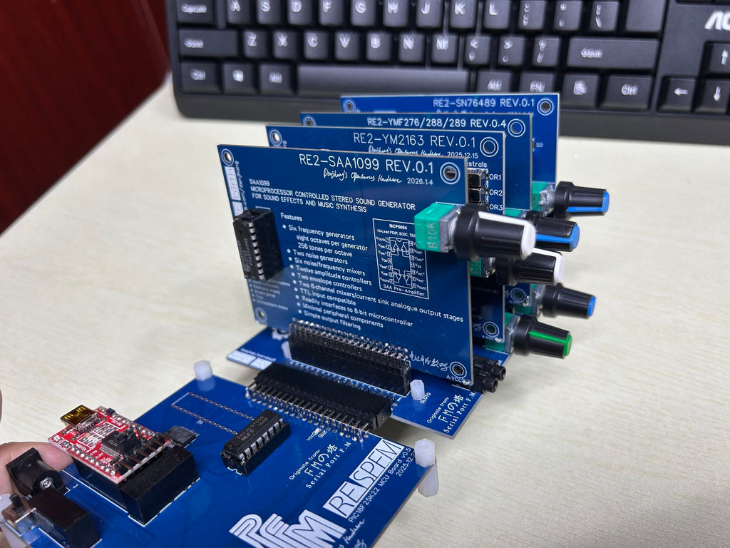 RE2-YM2163 - Project RE:birth 2nd Sound Card