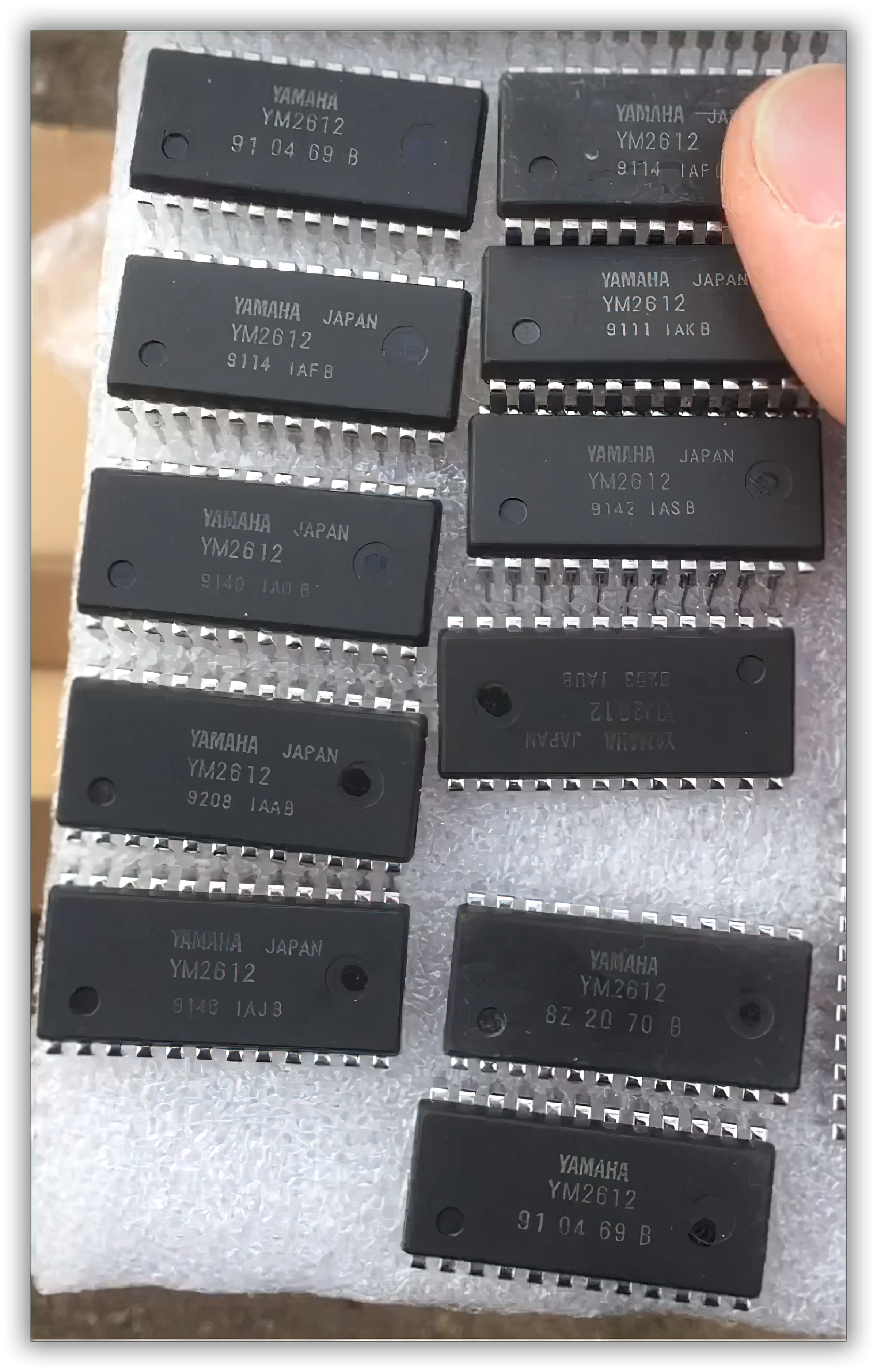 Real Yamaha FM Synthesis Chip — Tested Original