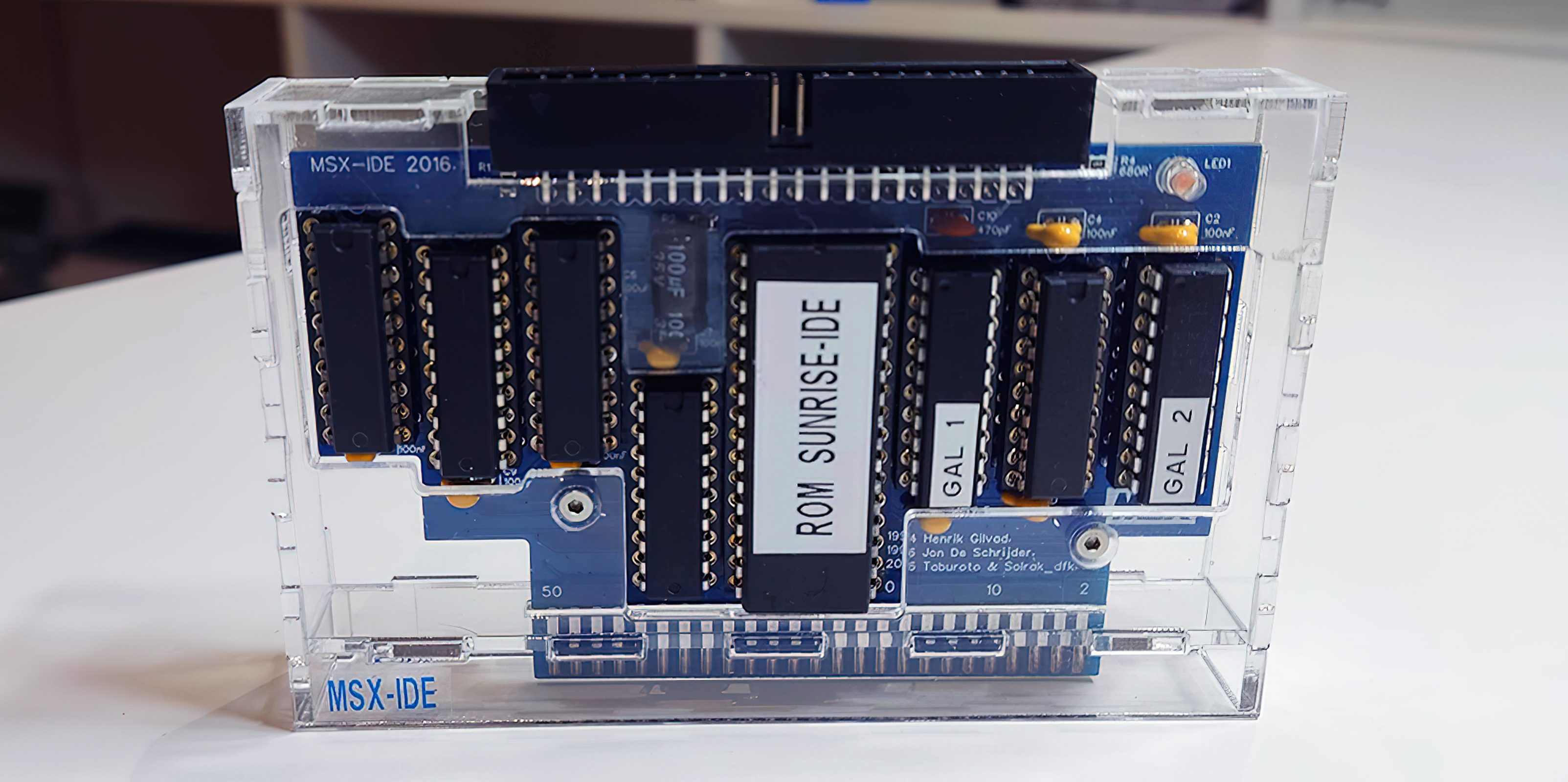 MSX Sunrise IDE Clone - IDE Interface Cartridge
