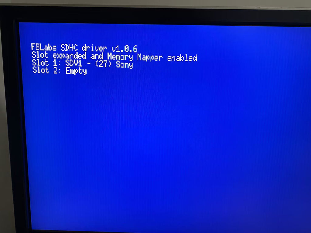 SD Mapper V1 - MSX SD Card & Memory Mapper 512k