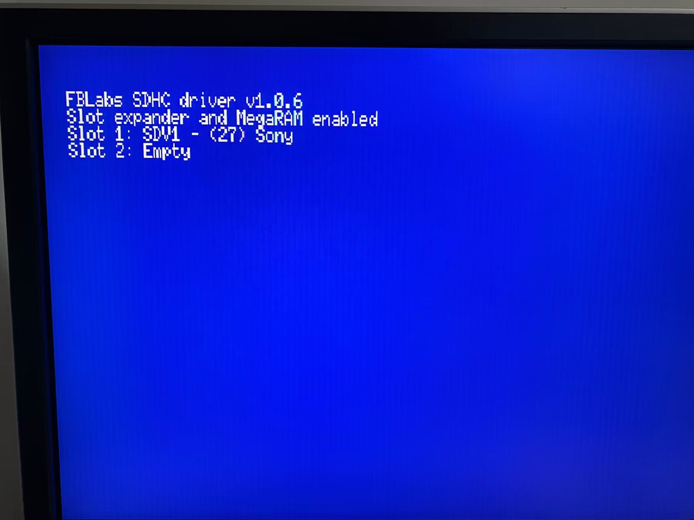 SD Mapper V1 - MSX SD Card & Memory Mapper 512k
