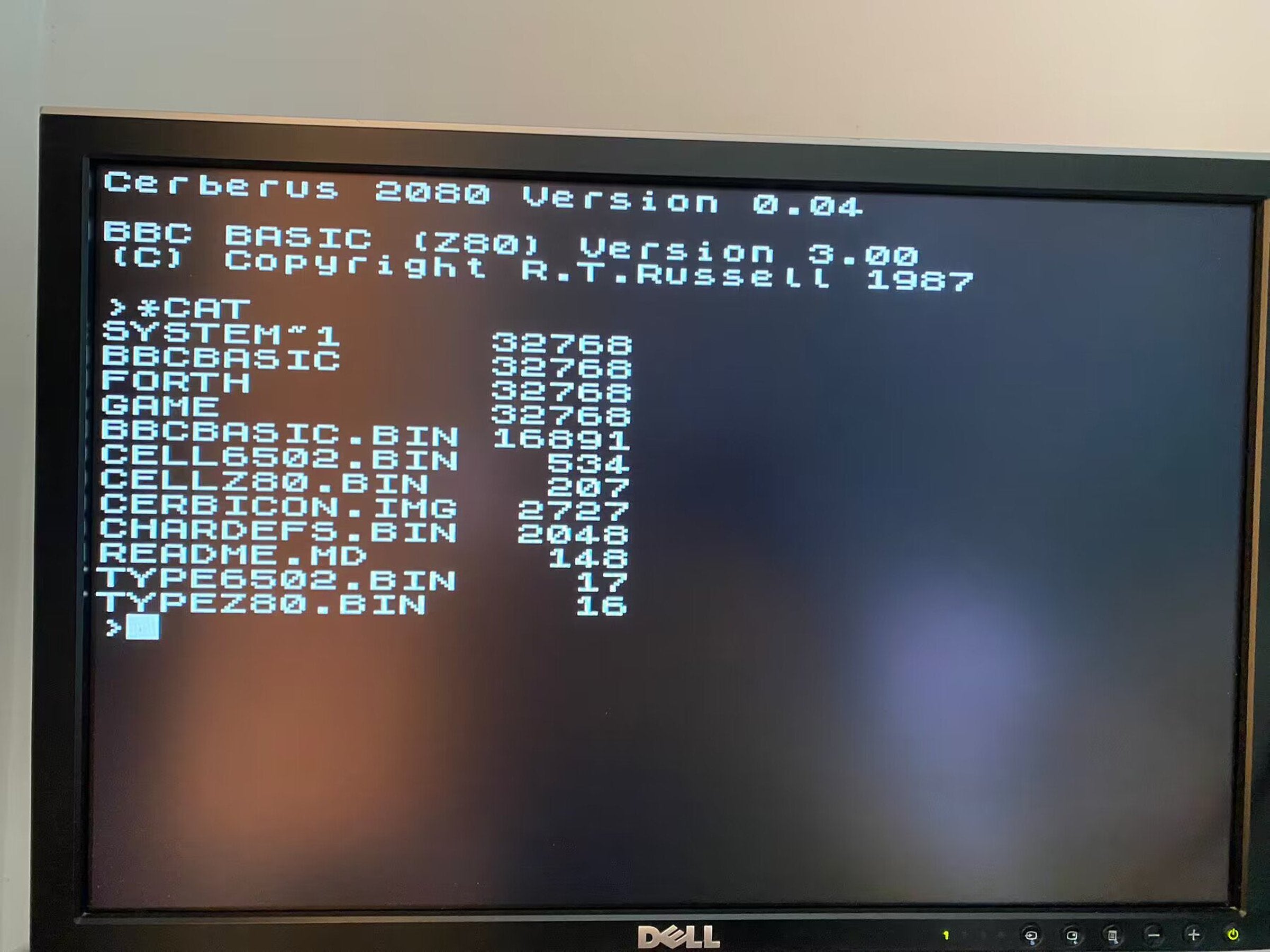 CERBERUS 2080 - Multi-Processor 8-bit SBC