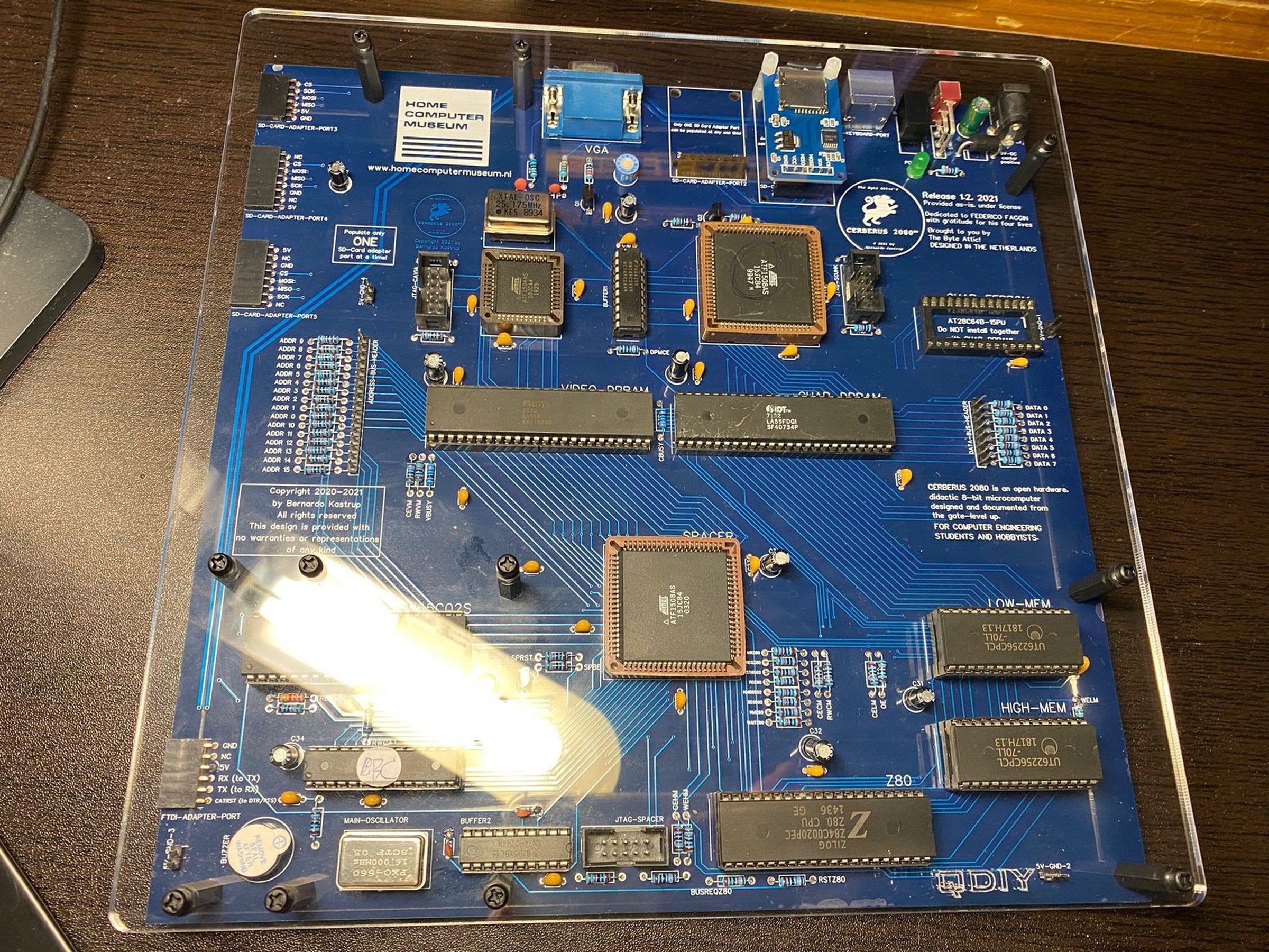 CERBERUS 2080 - Multi-Processor 8-bit SBC