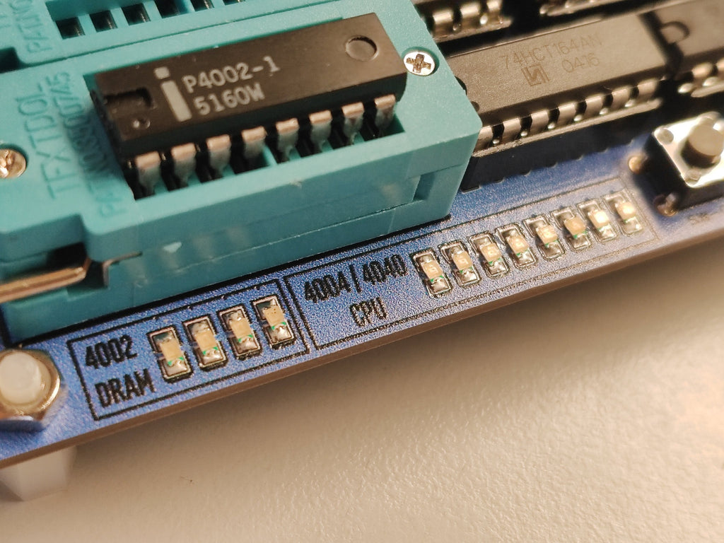 Intel 4004 CPU Tester & MCS-4 System Tester