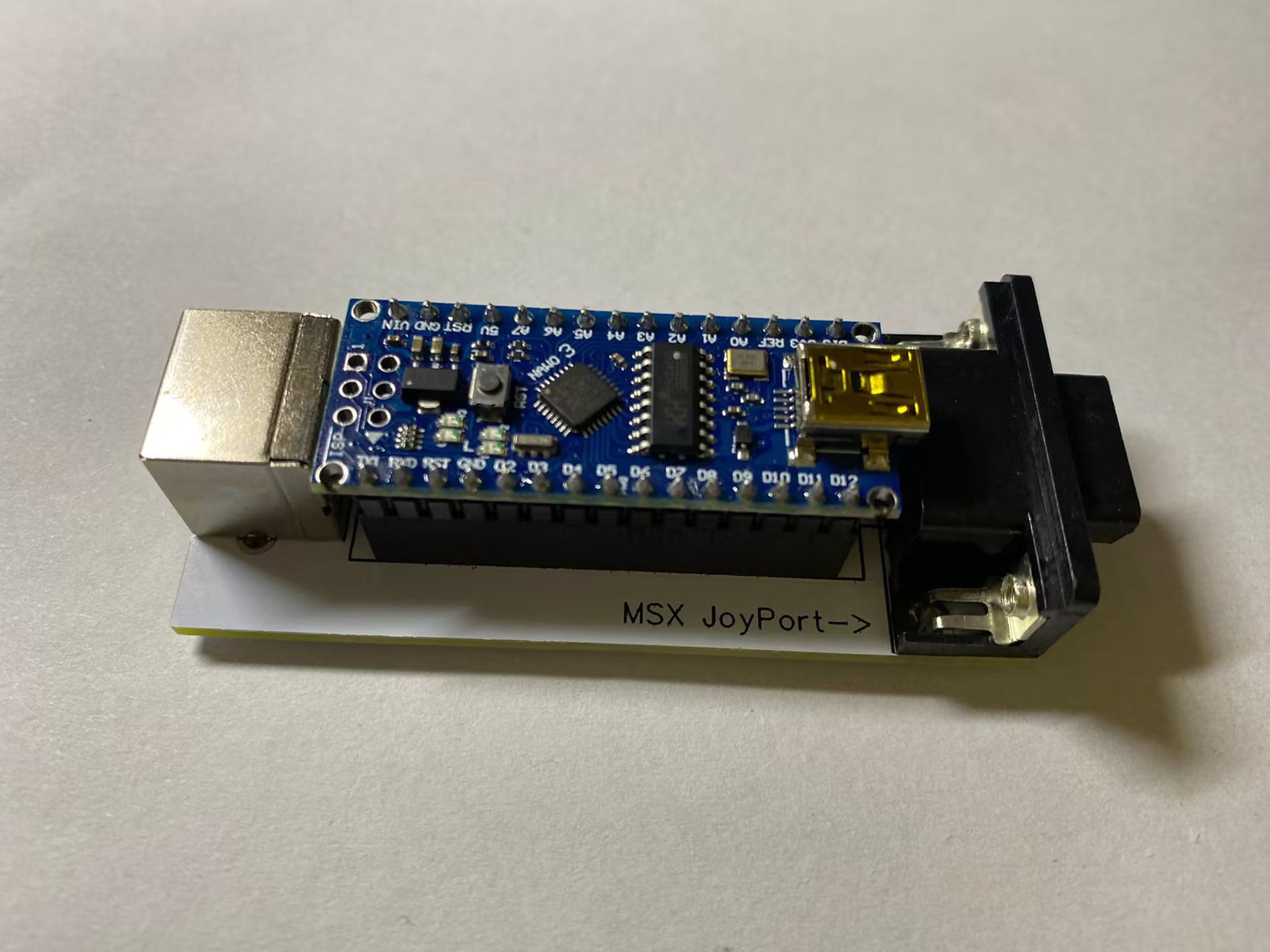 MSX PS/2 Mouse Converter - Arduino Nano Based