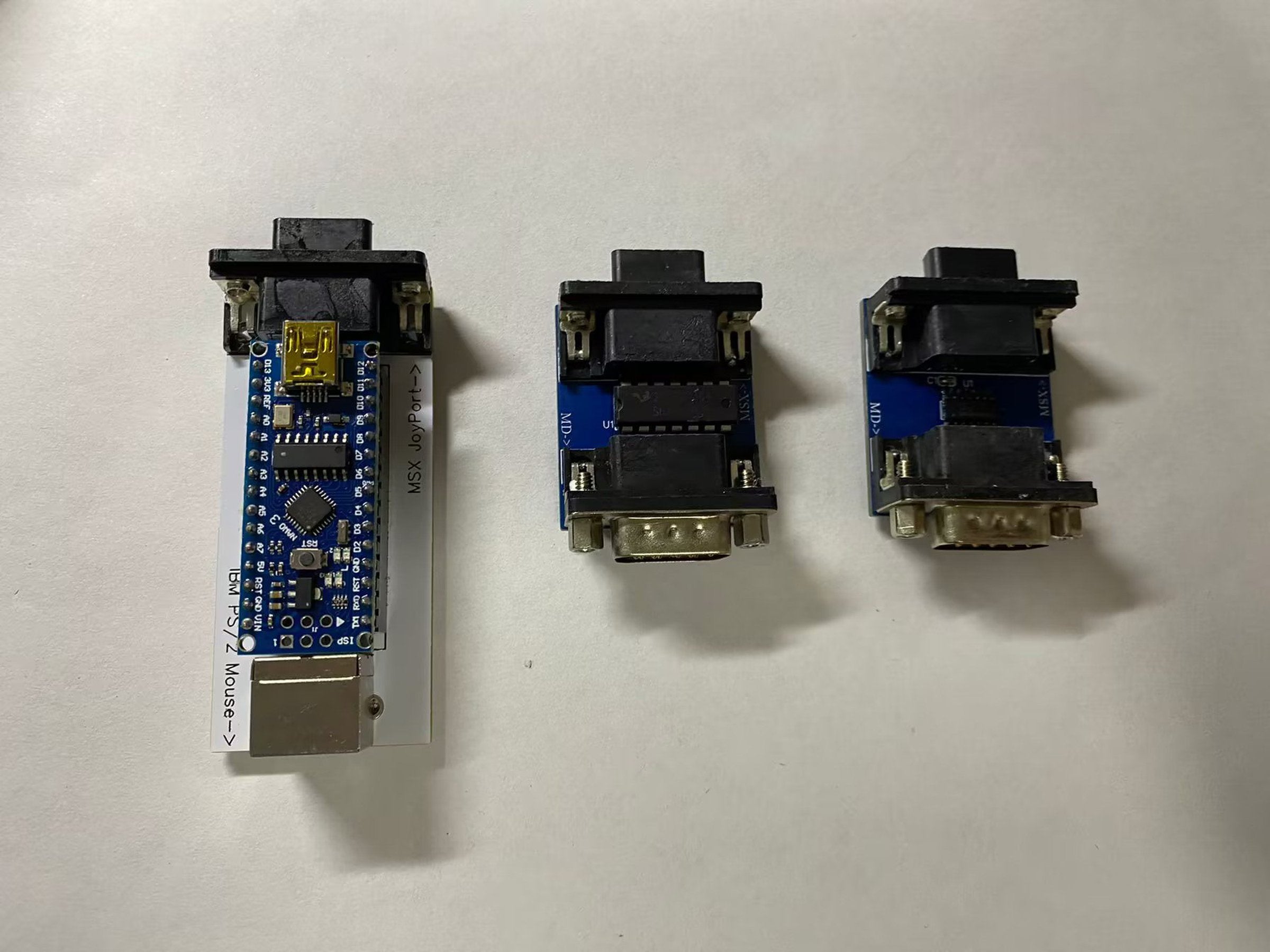 MSX PS/2 Mouse Converter - Arduino Nano Based