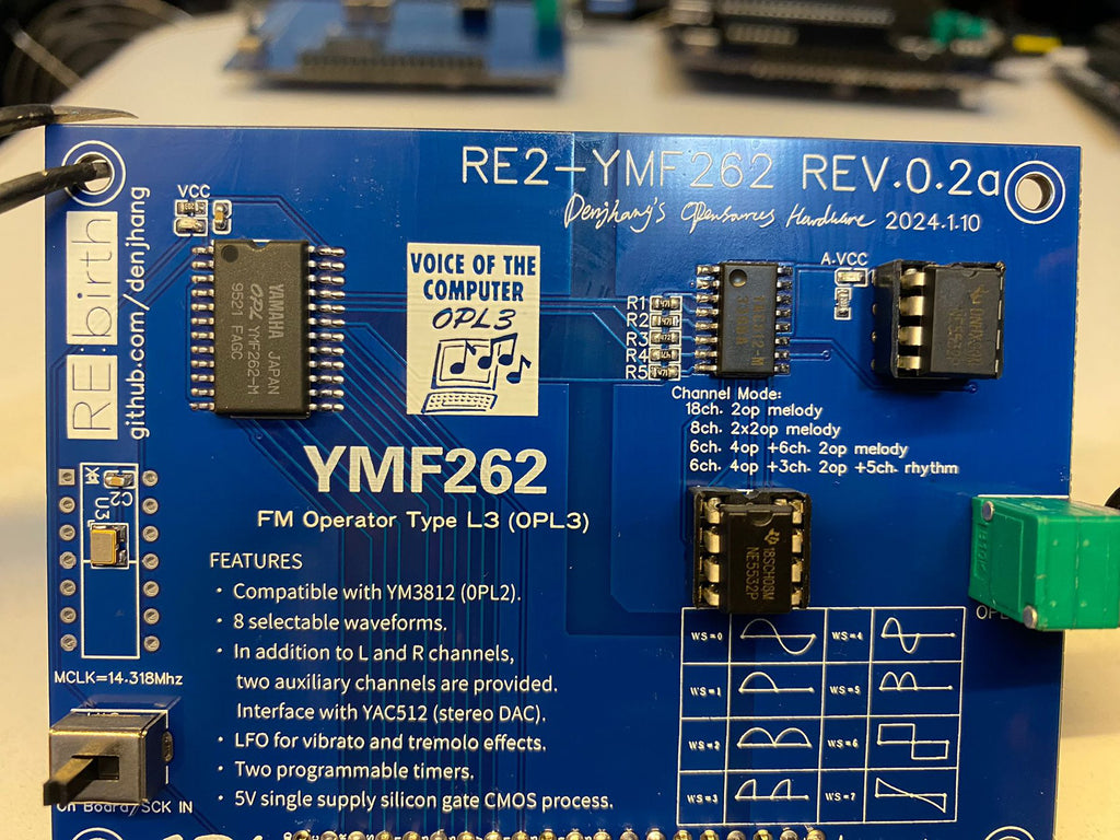 RE2-YMF262 - Project RE:birth 2nd Sound Card