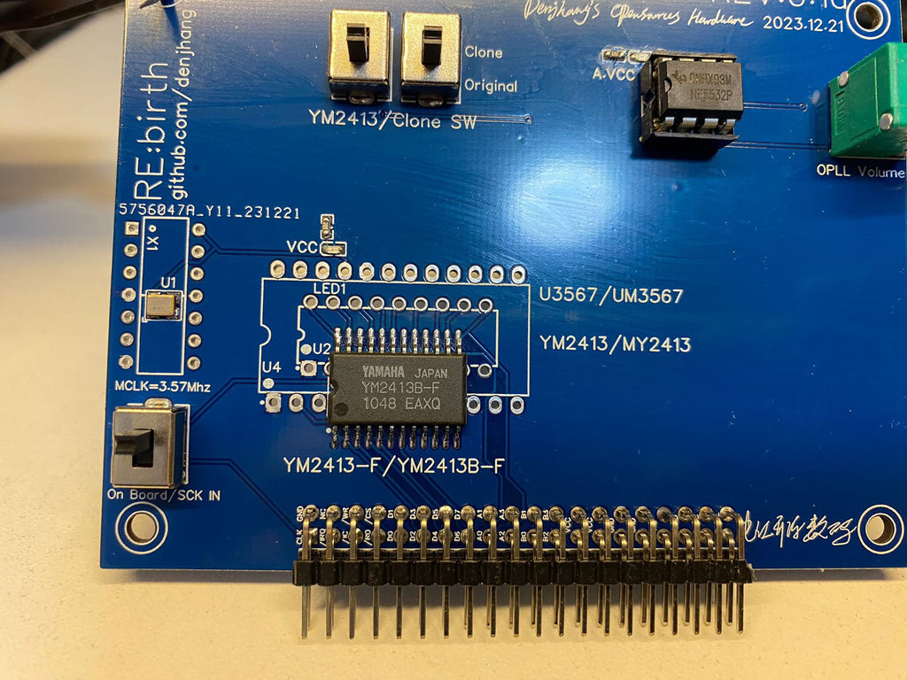 RE2-YM2413 - Project RE:birth 2nd Sound Card