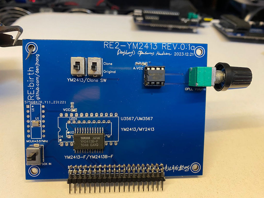 RE2-YM2413 - Project RE:birth 2nd Sound Card