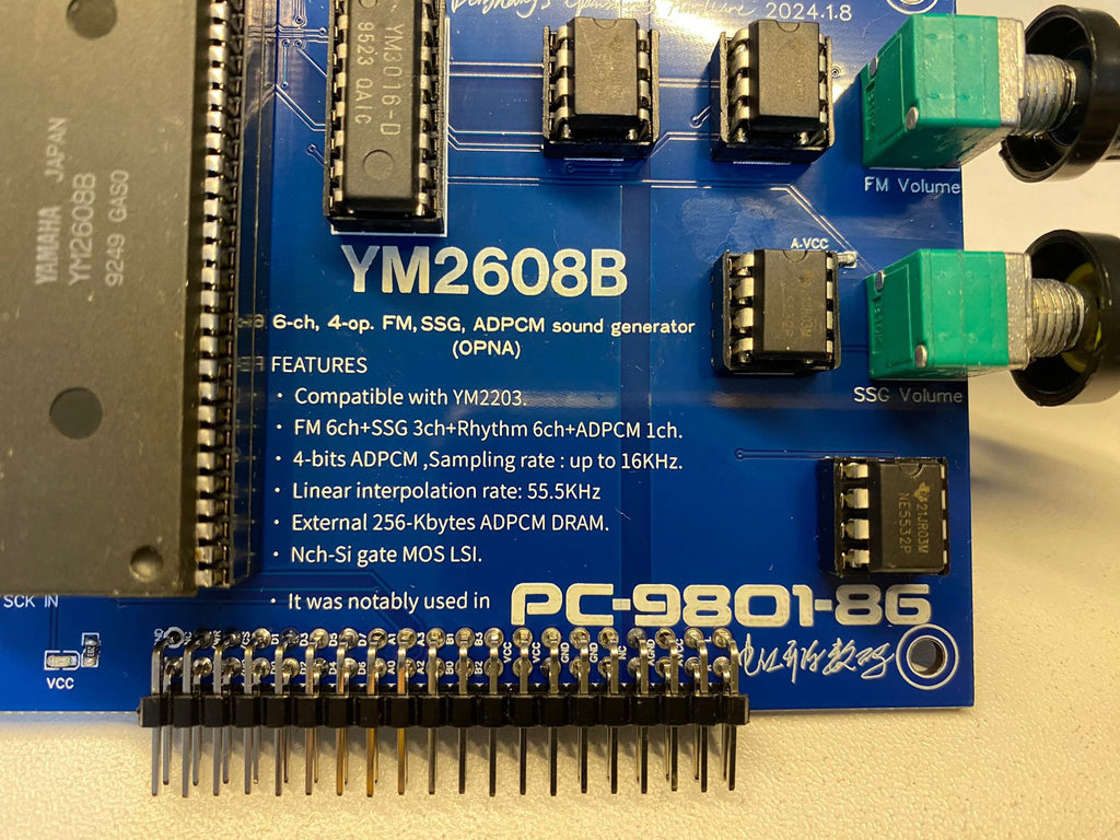 RE2-YM2608 - Project RE:birth 2nd Sound Card