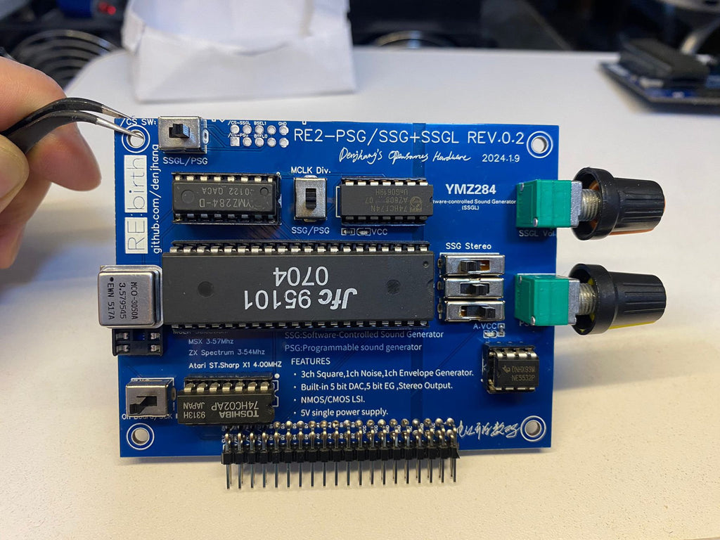 RE2-YM2149+YMZ284 - Project RE:birth 2nd Sound Card