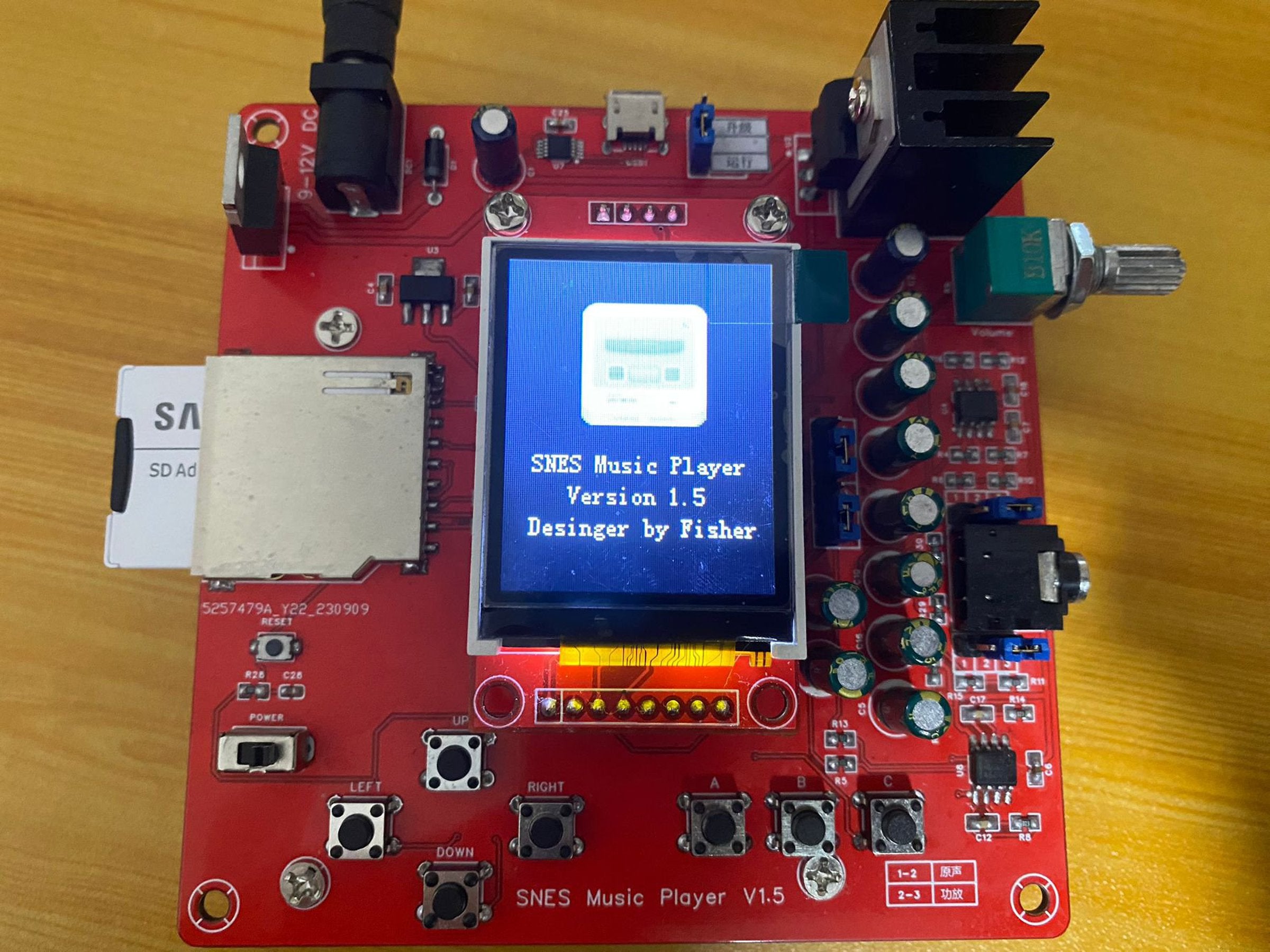 Fisher SNES Music Player v1.5