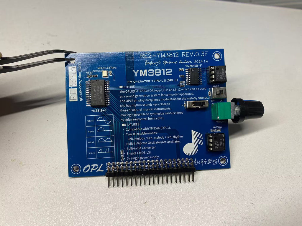 RE2-YM3812/3526 - Project RE:birth 2nd Sound Card