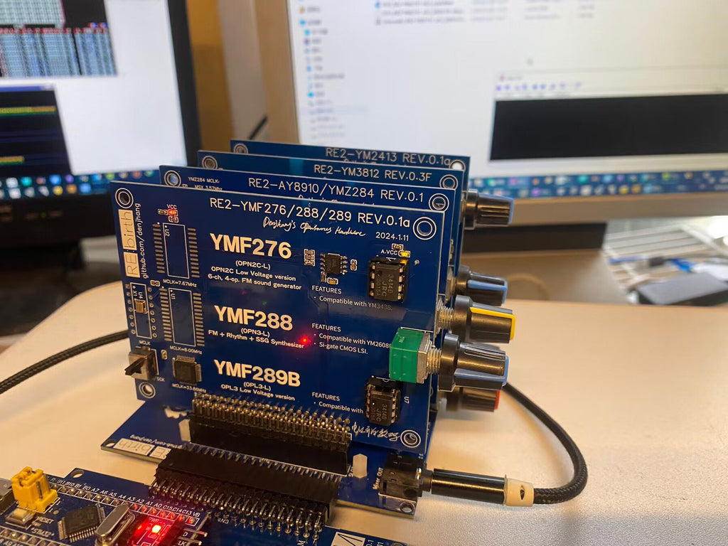 STM32-RESPFM - 4 Slots Modular Chiptune Host