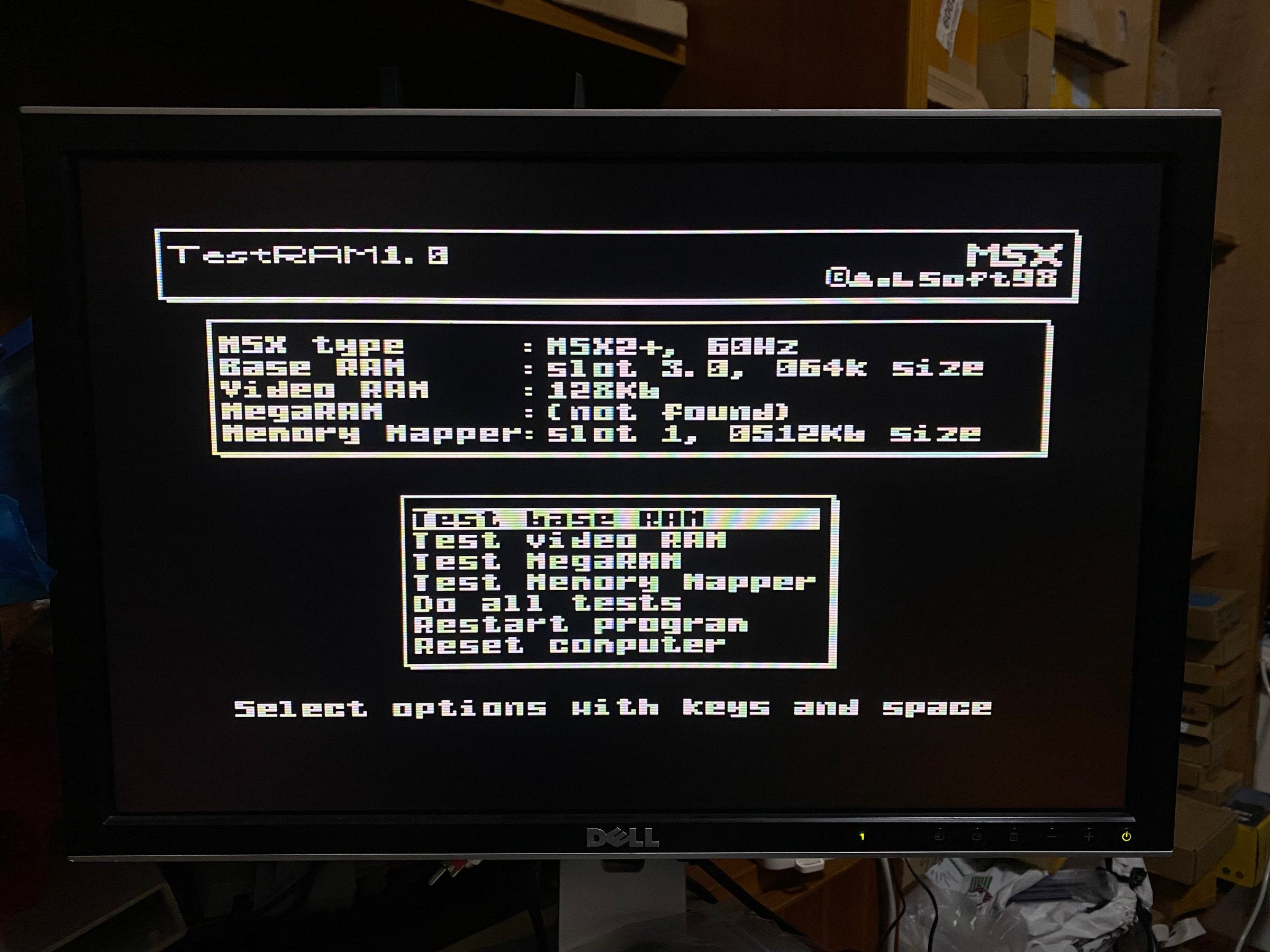 MSX Simple 512/1024K Memory Mapper Cartridge