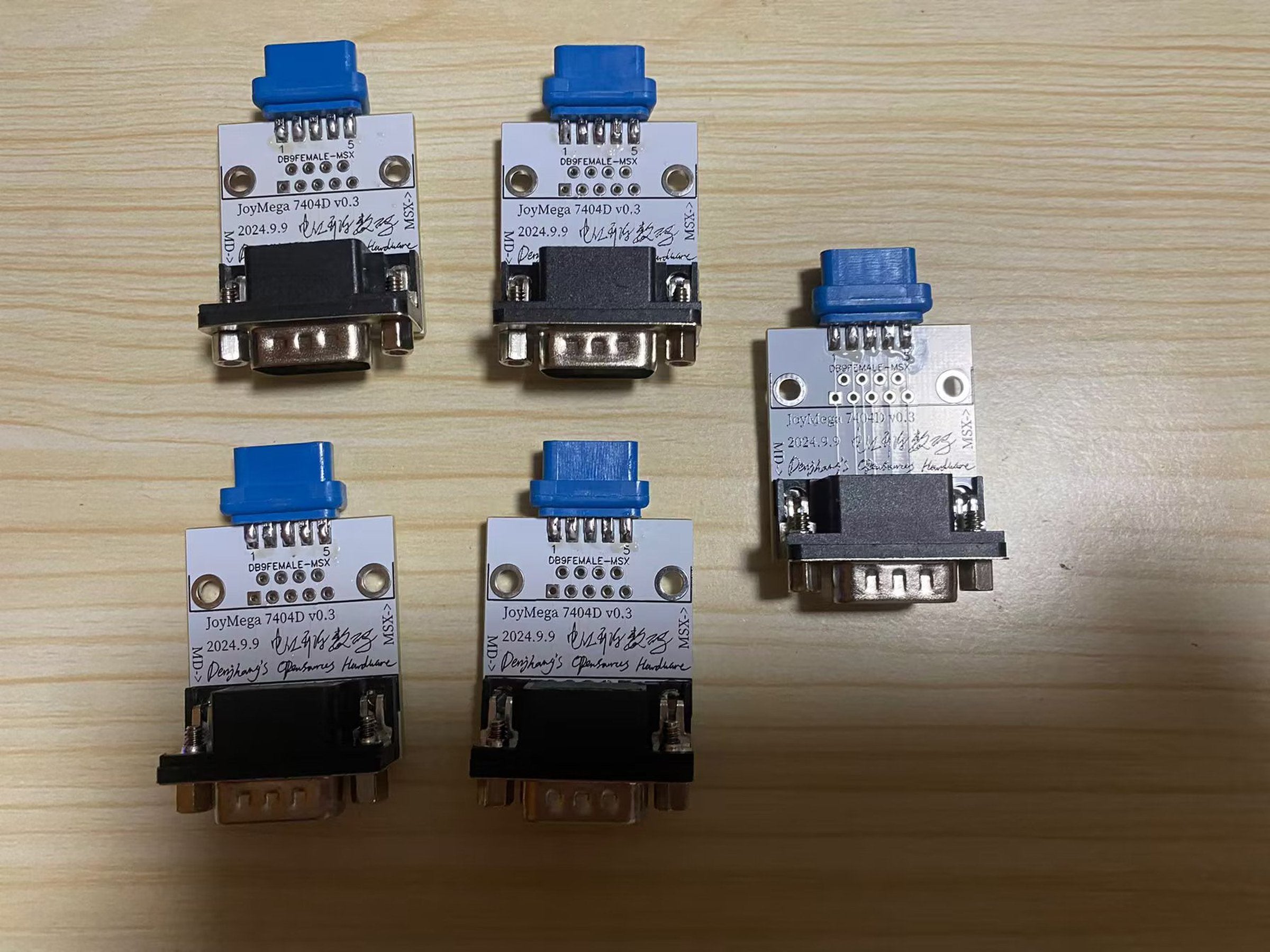JoyMega - Mega Drive to MSX Joystick Converter