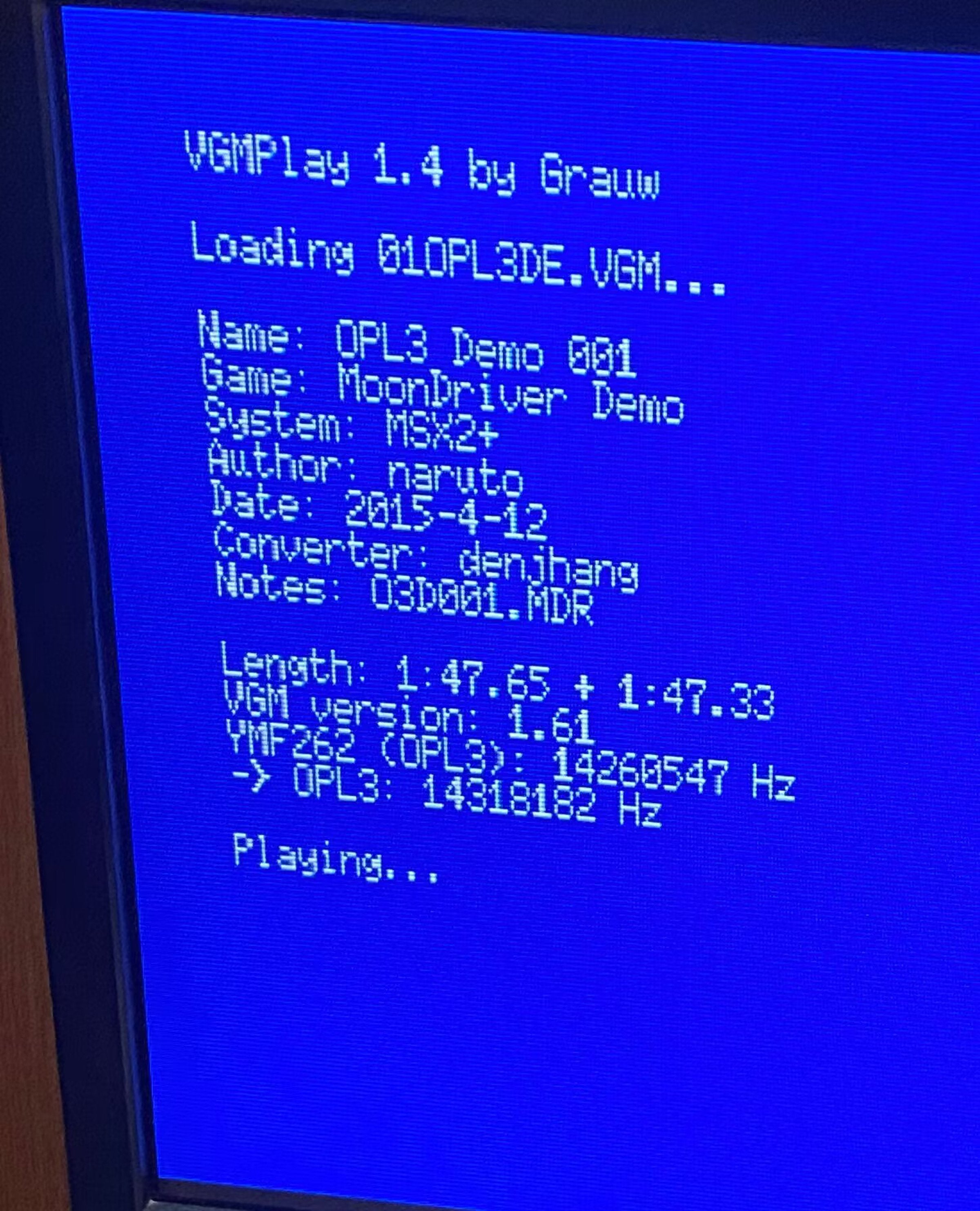 MSX-Audio/OPL1/2/3 Modular Sound Cartridge