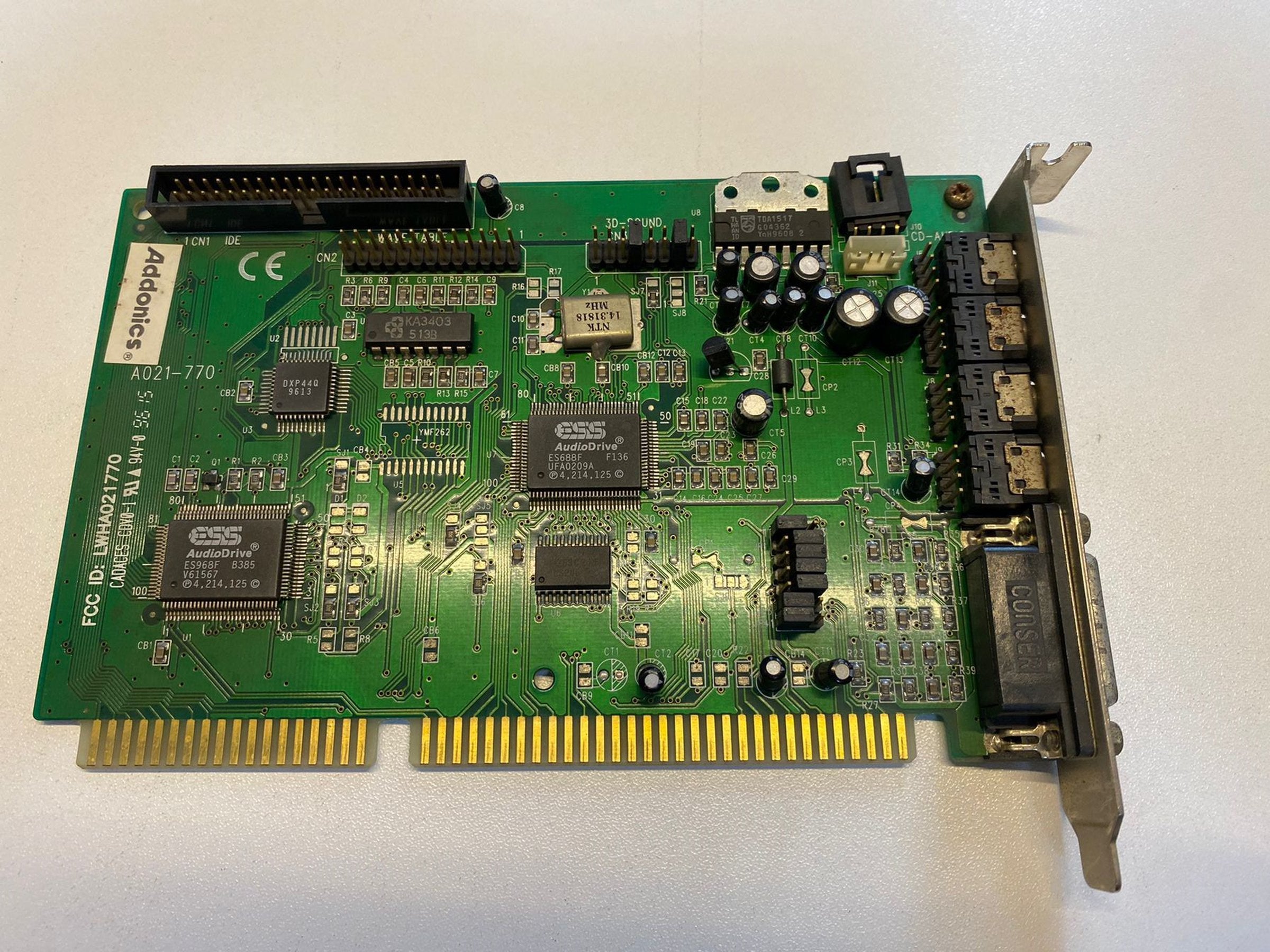 ESS ES688/968/1868/1869 ISA Sound Card