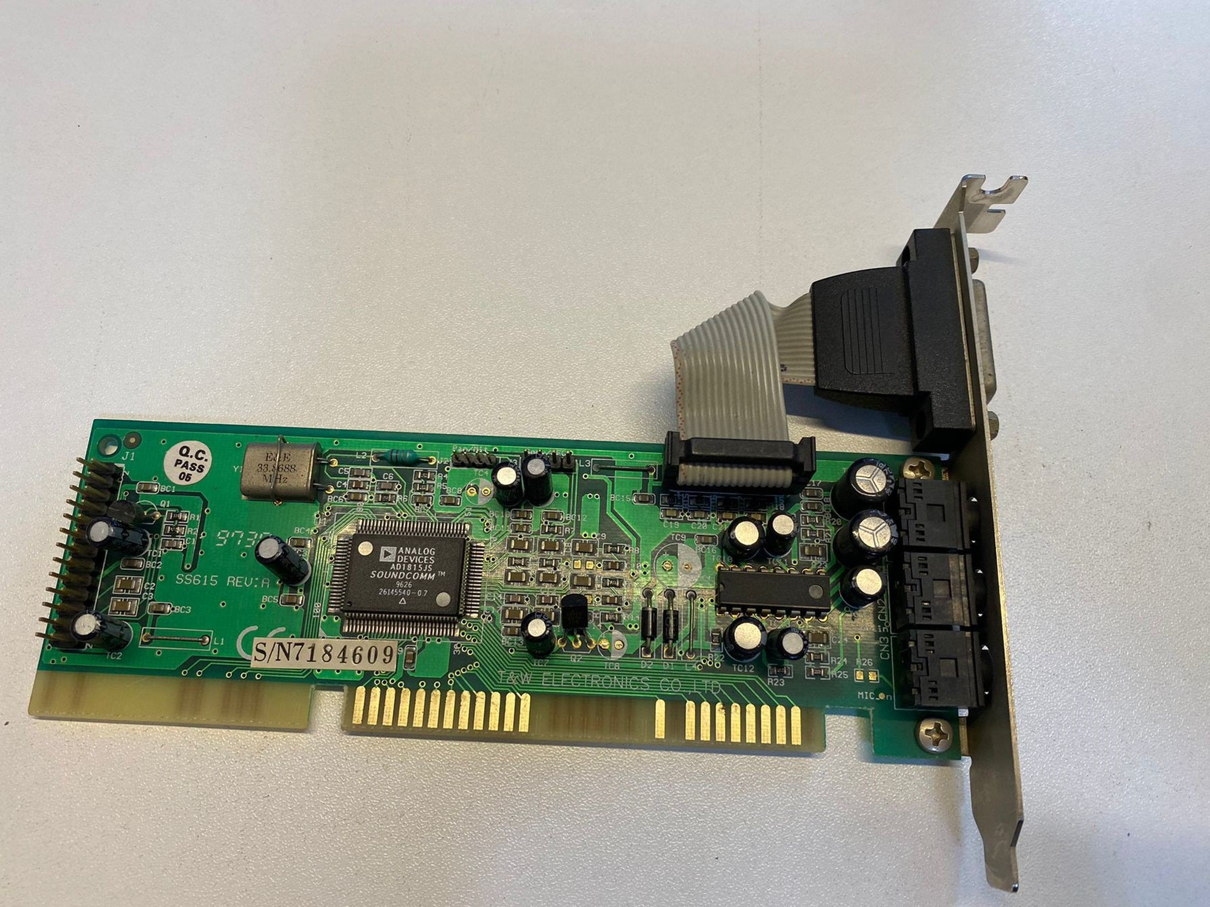 Analog Devices AD1815J/1846JP ISA Sound Card