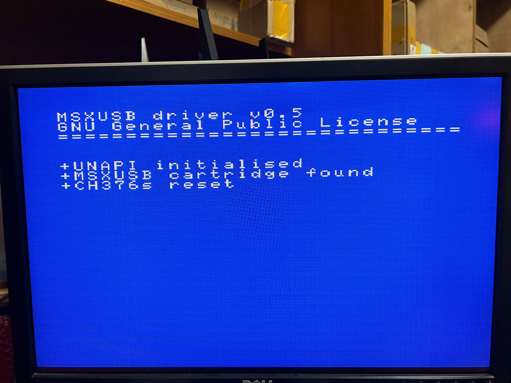 MSX-USB Cartridge - Another Rookie Drive