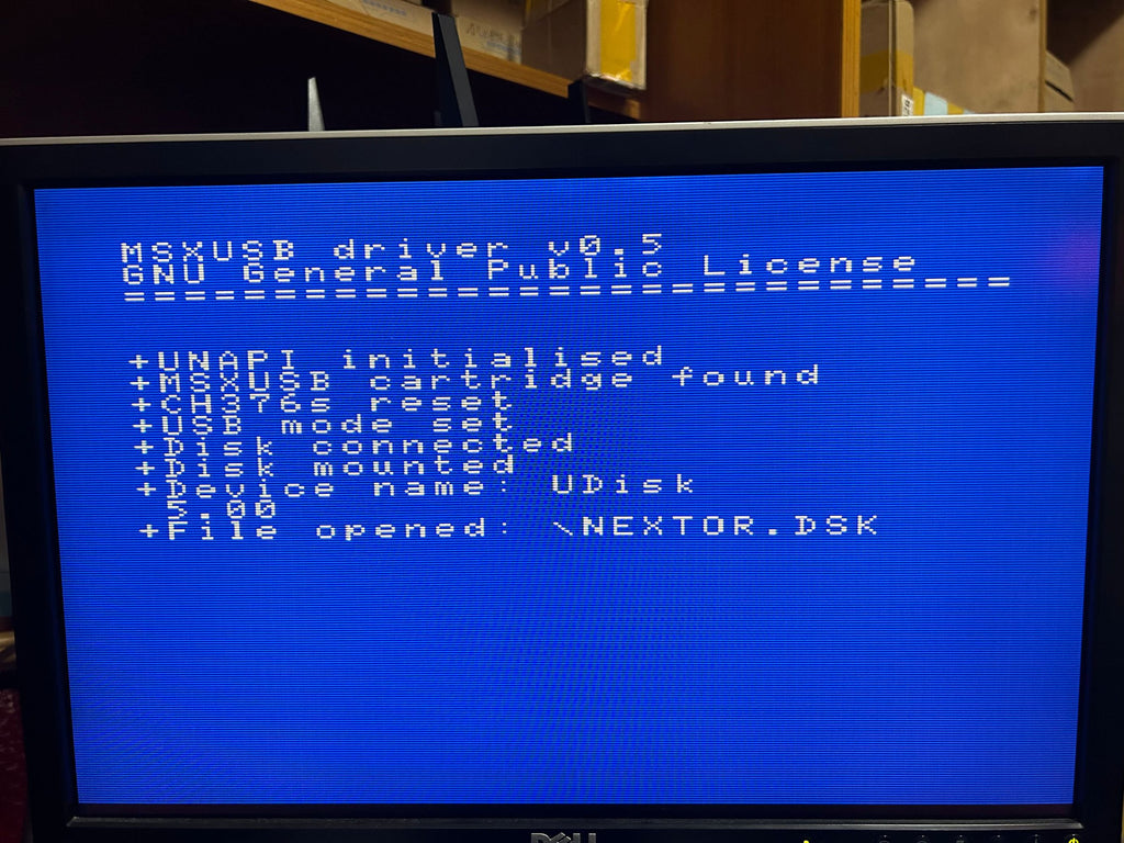 MSX-USB Cartridge - Another Rookie Drive