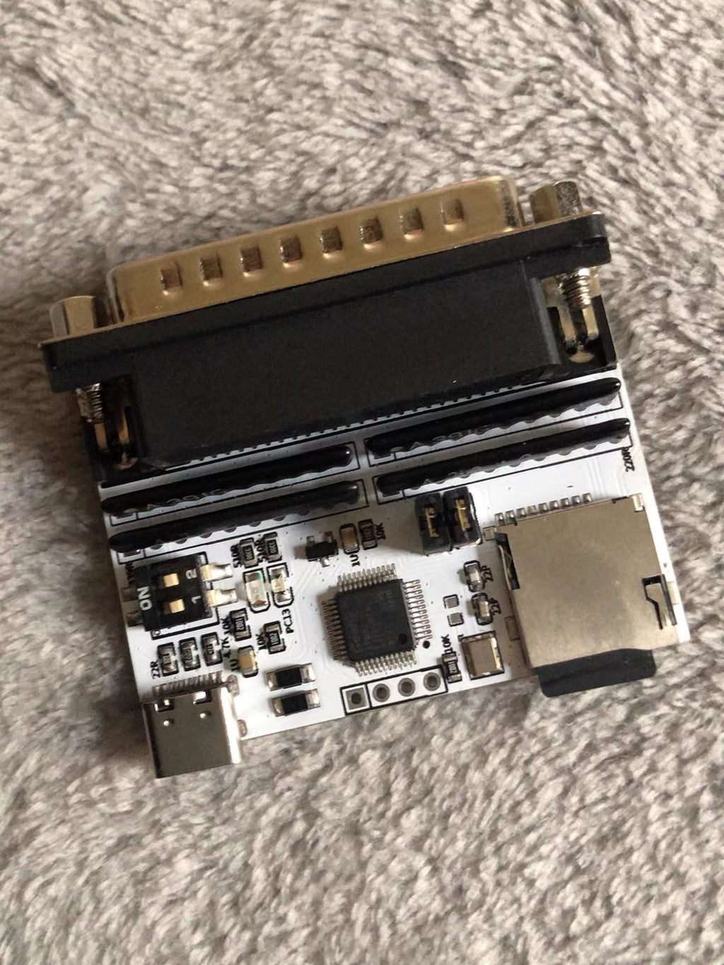 DB25 SCSI Micro SD Interface