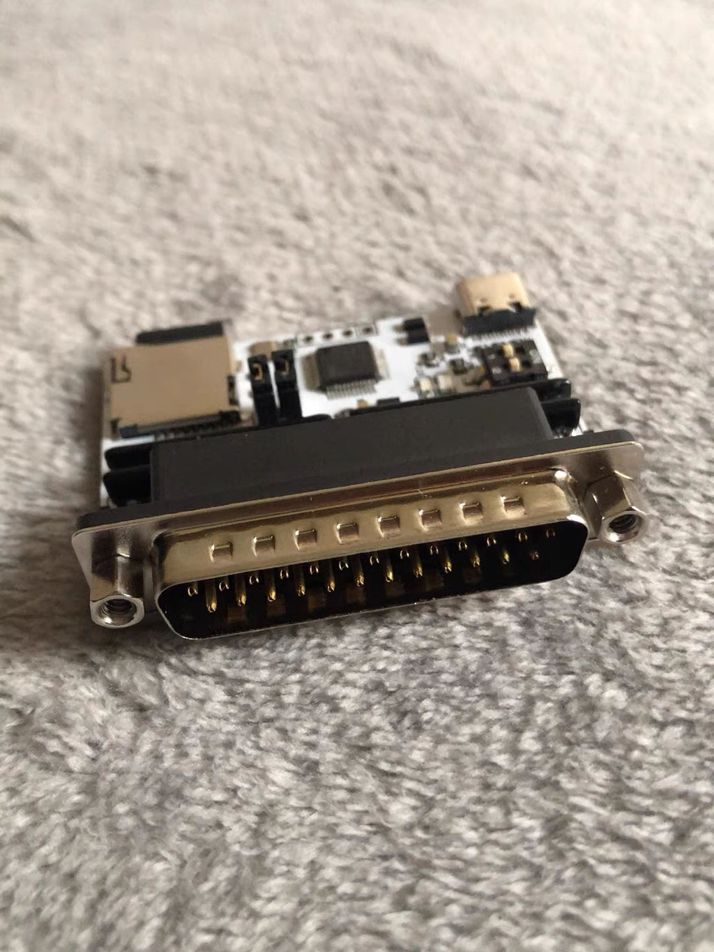 DB25 SCSI Micro SD Interface