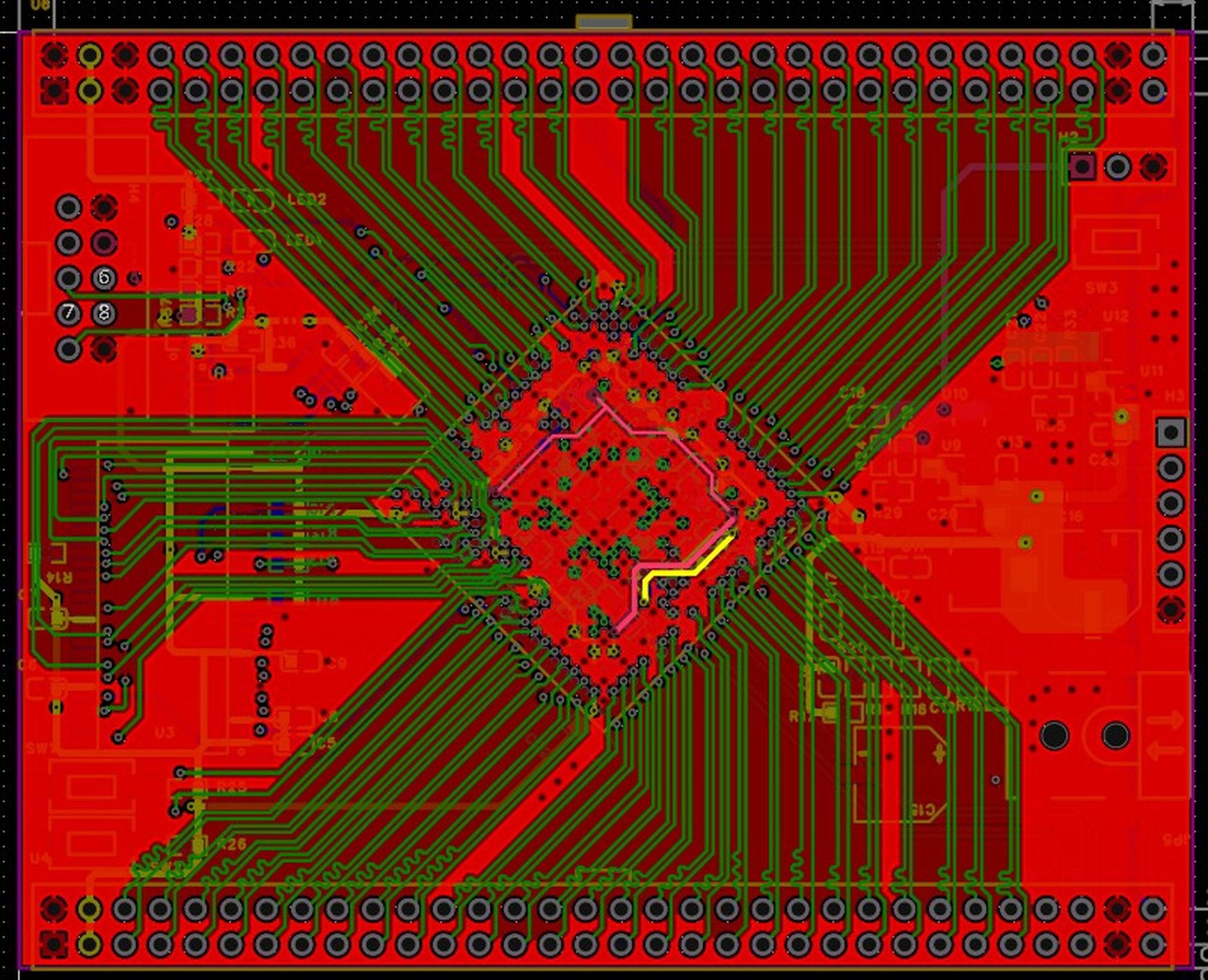 EP4CE15F23 FPGA Core Board