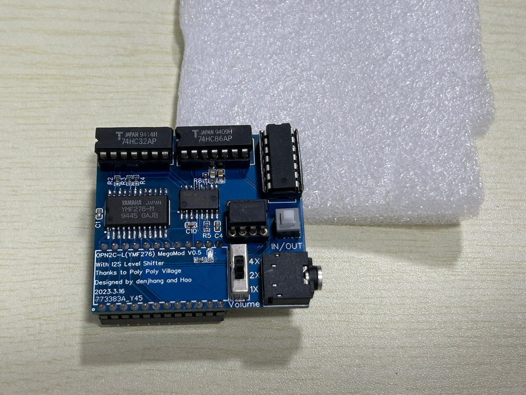 YMF276 MegaMod - OPN2 with External 16-bit DAC