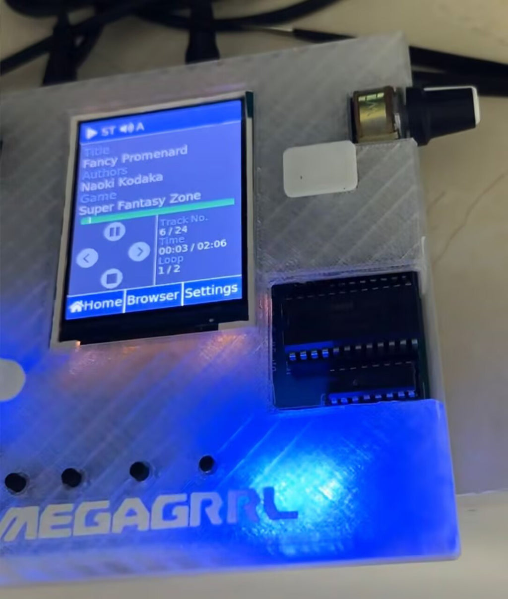 MegaGRRL Desktop - Hardware VGM Player