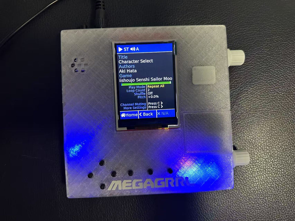MegaGRRL Desktop - Hardware VGM Player