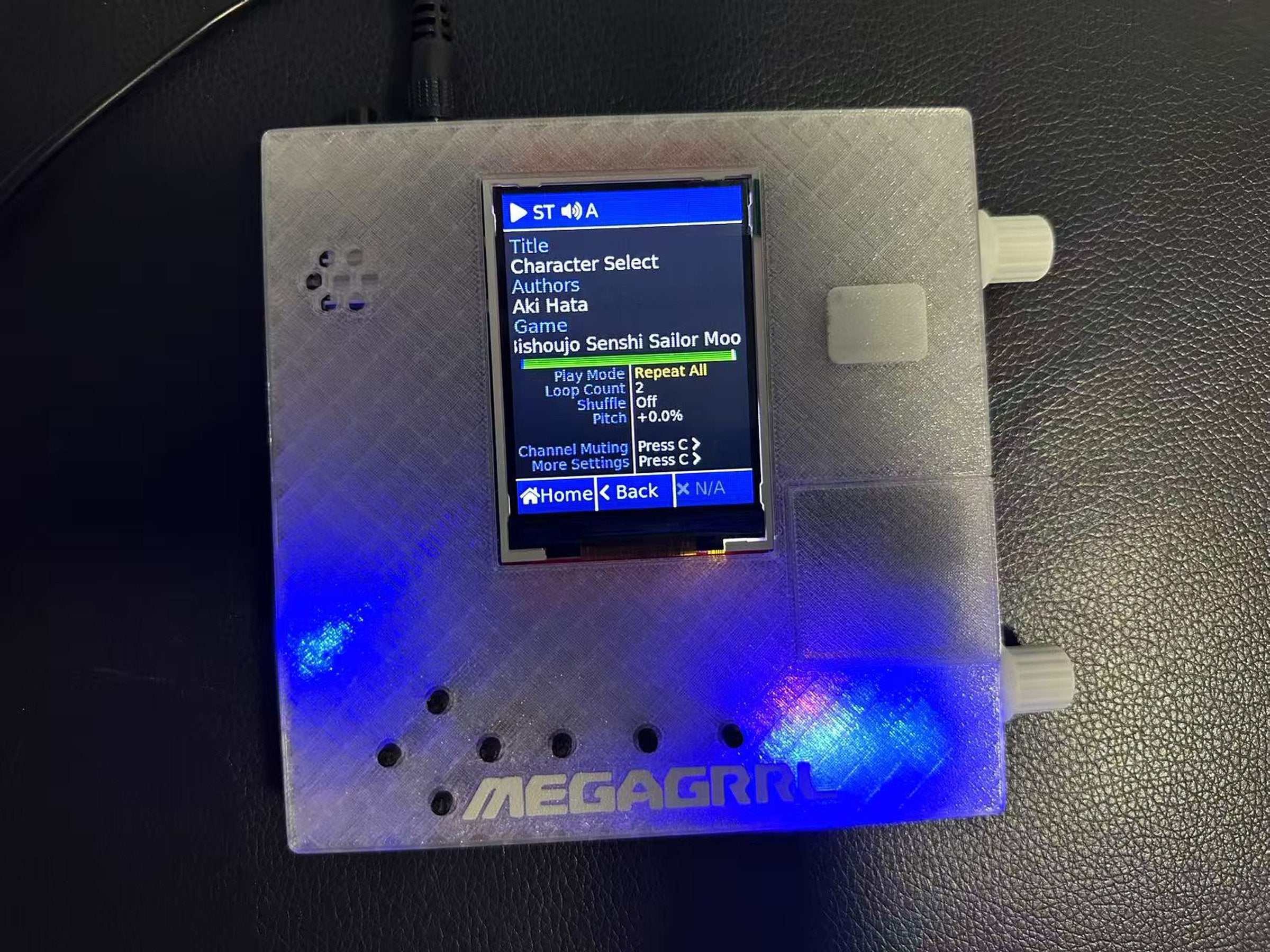 MegaGRRL Desktop - Hardware VGM Player