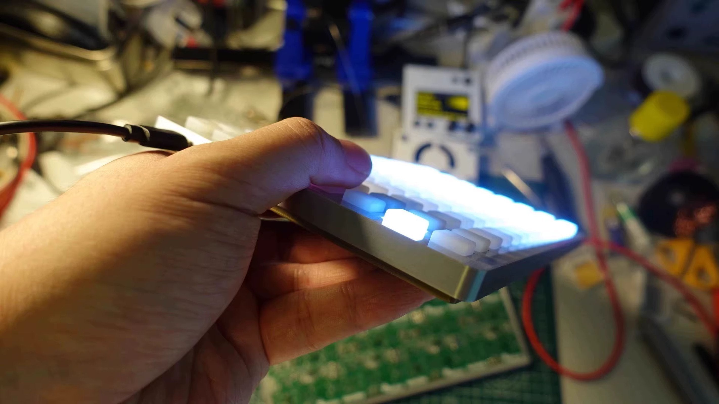 Monome Grid 128 (16×8) Controller - DIY Clone